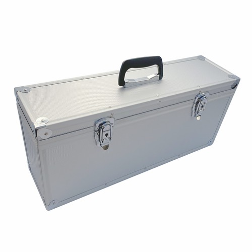 Aluminium koffer silber mit - aluminium,