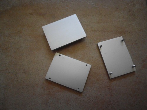 Neu alu deckel 68x50x5mm mit - alu,