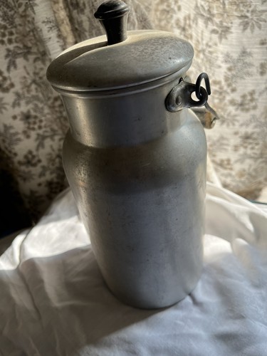 Milchkanne mit deckel alu - milchkanne, alu,ca