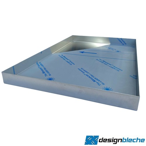 Aluwanne verschweißt 5mm - aluwanne, 1,5mm